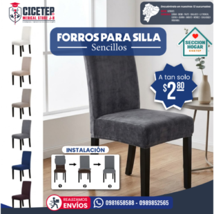 Forro para sillas