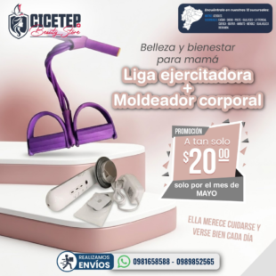 Liga ejercitadora + moldeador corporal