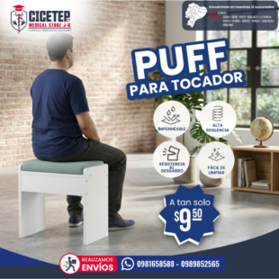 Puff para tocador