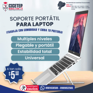 Soporte portátil para laptop